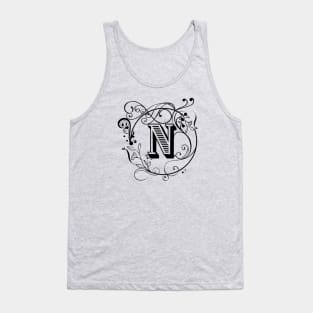 Letter N Tank Top